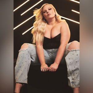 Eloquii Collector’s Embellished Jeans Size 18